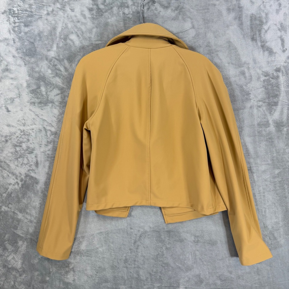 Bagatelle Cropped Jacket Women's Small Camel Tan Open Front Jacket - Picture 2 of 7